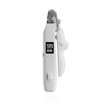 Electric Pet Nail Clipper with Nail Glainder