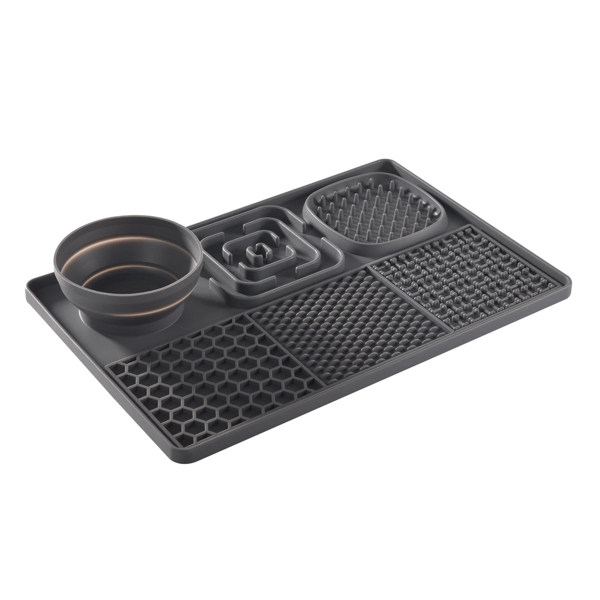 Silicone dog licking pad