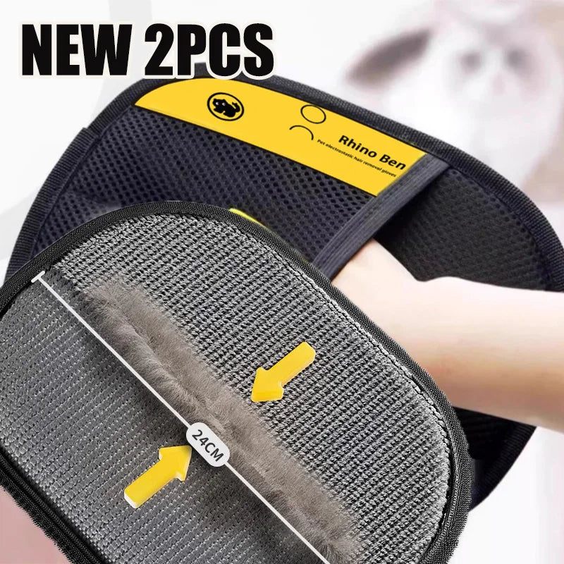 Pet Hair Cleaning Gloves